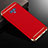 Carcasa Bumper Lujo Marco de Metal y Plastico Funda M01 para Samsung Galaxy Note 9 Rojo