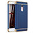 Carcasa Bumper Lujo Marco de Metal y Plastico Funda M02 para Xiaomi Redmi Note 4X High Edition Azul