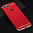Carcasa Bumper Lujo Marco de Metal y Plastico Funda T01 para Huawei Honor View 20 Rojo