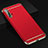 Carcasa Bumper Lujo Marco de Metal y Plastico Funda T01 para Huawei Nova 5 Pro Rojo