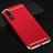 Carcasa Bumper Lujo Marco de Metal y Plastico Funda T01 para Huawei P20 Pro Rojo