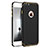 Carcasa Bumper Lujo Marco de Metal y Plastico M02 para Apple iPhone 6 Negro