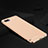 Carcasa Bumper Lujo Marco de Metal y Silicona Funda M02 para Oppo RX17 Neo Oro