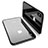 Carcasa Bumper Silicona Transparente Espejo para Apple iPhone Xs Negro