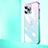 Carcasa Dura Cristal Plastico Funda Rigida Transparente Gradiente QC1 para Apple iPhone 13 Pro Max Vistoso