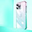 Carcasa Dura Cristal Plastico Funda Rigida Transparente Gradiente QC1 para Apple iPhone 14 Pro Max Vistoso