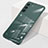 Carcasa Dura Cristal Plastico Funda Rigida Transparente H01 para Samsung Galaxy S21 FE 5G Verde