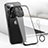 Carcasa Dura Cristal Plastico Funda Rigida Transparente H03 para Apple iPhone 13 Pro Max Negro