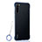 Carcasa Dura Cristal Plastico Funda Rigida Transparente S02 para Xiaomi Redmi Note 8T Azul