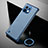 Carcasa Dura Cristal Plastico Funda Rigida Transparente S03 para Xiaomi Mi 11 Lite 5G NE Azul