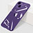 Carcasa Dura Cristal Plastico Funda Rigida Transparente WT1 para Apple iPhone 14 Morado