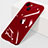 Carcasa Dura Cristal Plastico Funda Rigida Transparente WT1 para Apple iPhone 15 Plus Rojo