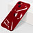 Carcasa Dura Cristal Plastico Funda Rigida Transparente WT1 para Apple iPhone 15 Rojo