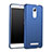 Carcasa Dura Plastico Rigida Mate M01 para Xiaomi Redmi Note 3 Azul