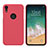 Carcasa Dura Plastico Rigida Mate M02 para Apple iPhone XR Rojo