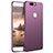 Carcasa Dura Plastico Rigida Mate M07 para Huawei Honor V8 Morado