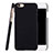 Carcasa Dura Plastico Rigida Mate para Apple iPhone 6 Negro