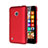 Carcasa Dura Plastico Rigida Mate para Nokia Lumia 530 Rojo