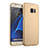 Carcasa Dura Plastico Rigida Mate para Samsung Galaxy S7 Edge G935F Oro