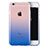 Carcasa Gel Ultrafina Transparente Gradiente Z01 para Apple iPhone 6S Azul