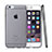 Carcasa Gel Ultrafina Transparente para Apple iPhone 6 Gris