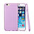 Carcasa Silicona Goma Mate para Apple iPhone 6 Morado