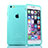 Carcasa Silicona Transparente Cubre Entero para Apple iPhone 6S Plus Azul Cielo