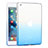 Carcasa Silicona Ultrafina Transparente Gradiente para Apple iPad Mini 3 Azul