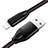 Cargador Cable USB Carga y Datos C04 para Apple iPhone 14 Plus Negro
