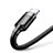Cargador Cable USB Carga y Datos C07 para Apple iPhone 6 Plus Negro