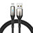 Cargador Cable USB Carga y Datos D09 para Apple iPhone 12 Mini Negro