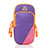 Funda Brazalete Deportivo Brazo Correr Universal A07 Morado