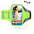 Funda Brazalete Deportivo Brazo Correr Universal G02 Verde