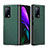 Funda Bumper Lujo Cuero y Plastico Mate Carcasa B01H para Huawei Mate X2 Verde