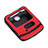 Funda Bumper Lujo Cuero y Plastico Mate Carcasa S01 para Motorola Moto RAZR (2022) 5G Rojo