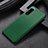 Funda Bumper Lujo Cuero y Plastico Mate Carcasa S02 para Sony Xperia 5 IV Verde