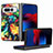 Funda Bumper Lujo Cuero y Plastico Mate Carcasa SD9 para Google Pixel Fold 5G Multicolor