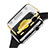 Funda Bumper Lujo Marco de Aluminio C02 para Apple iWatch 2 38mm Oro