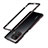 Funda Bumper Lujo Marco de Aluminio Carcasa A01 para Xiaomi Mi 11 Pro 5G Rojo y Negro