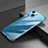 Funda Bumper Lujo Marco de Aluminio Carcasa A06 para Apple iPhone 15 Azul