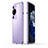 Funda Bumper Lujo Marco de Aluminio Carcasa JZ1 para Huawei P60 Pro Purpura Claro