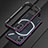 Funda Bumper Lujo Marco de Aluminio Carcasa JZ1 para Nothing Phone 2 Morado