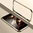 Funda Bumper Lujo Marco de Aluminio Carcasa LO1 para Apple iPhone 14 Pro Oro