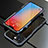 Funda Bumper Lujo Marco de Aluminio Carcasa para Apple iPhone 14 Plus Gris