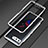 Funda Bumper Lujo Marco de Aluminio Carcasa para Asus ROG Phone 5s Plata