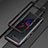 Funda Bumper Lujo Marco de Aluminio Carcasa para Asus ROG Phone 5s Rojo y Negro