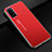 Funda Bumper Lujo Marco de Aluminio Carcasa para Huawei Honor 30 Lite 5G Rojo