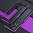 Funda Bumper Lujo Marco de Aluminio Carcasa para Realme X50 5G Morado