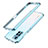 Funda Bumper Lujo Marco de Aluminio Carcasa para Xiaomi Mi 11i 5G (2022) Azul