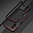 Funda Bumper Lujo Marco de Aluminio Carcasa para Xiaomi Mi 11X Pro 5G Rojo y Negro